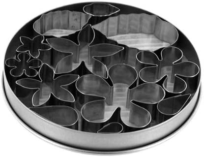 12 Piece Flower and Leaf Cutter Set