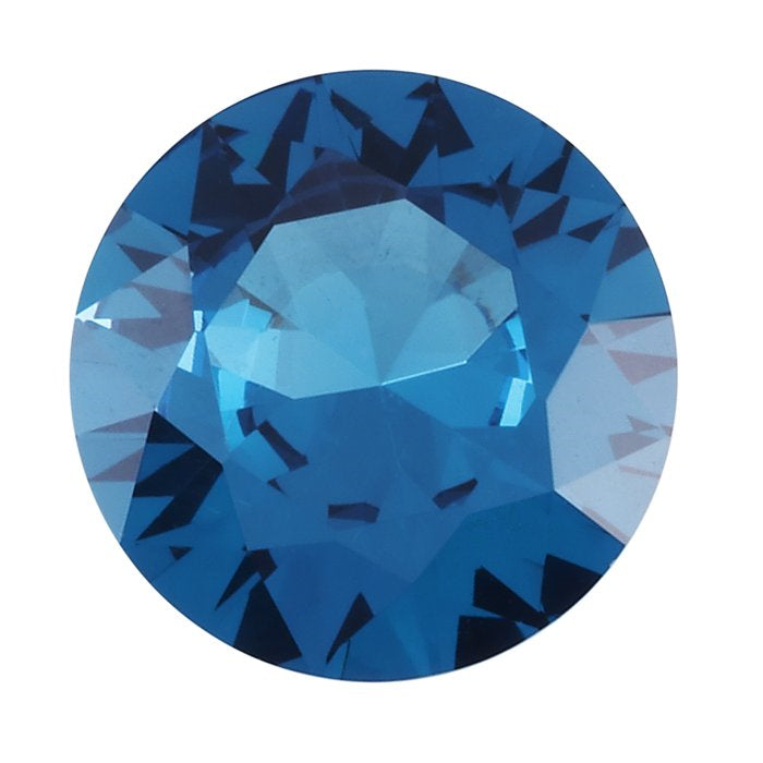 Blue Zircon Round 4 mm gems for firing