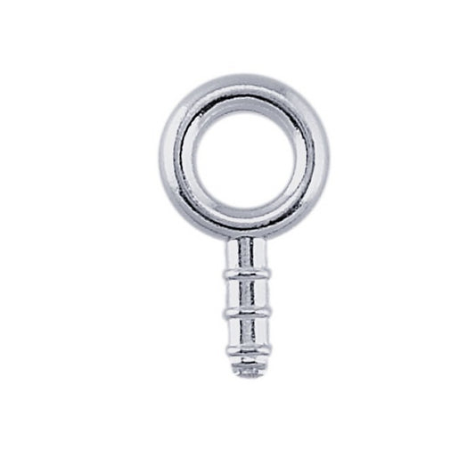 Silver Screw Eye