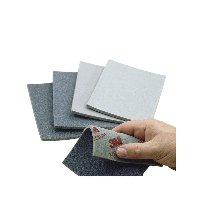 Pad Sponge Sanding 5 Sheets 80 to 1000