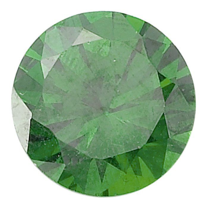 Green Round 4 mm gems for firing